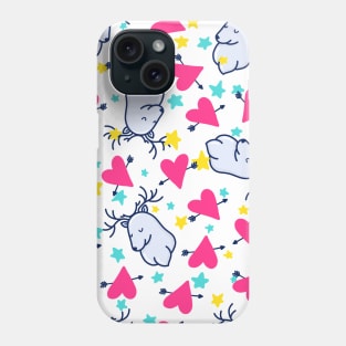 Dear & Heart - Doodle Phone Case