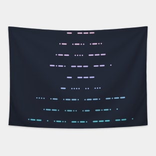 Walt's Speech - Morse Code Tapestry