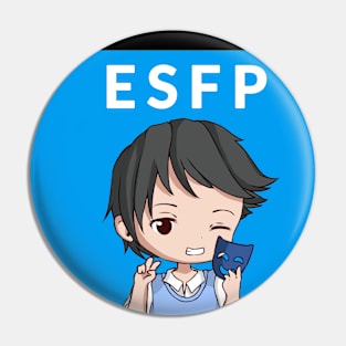 ESFP Personality (Chibi Style) Pin