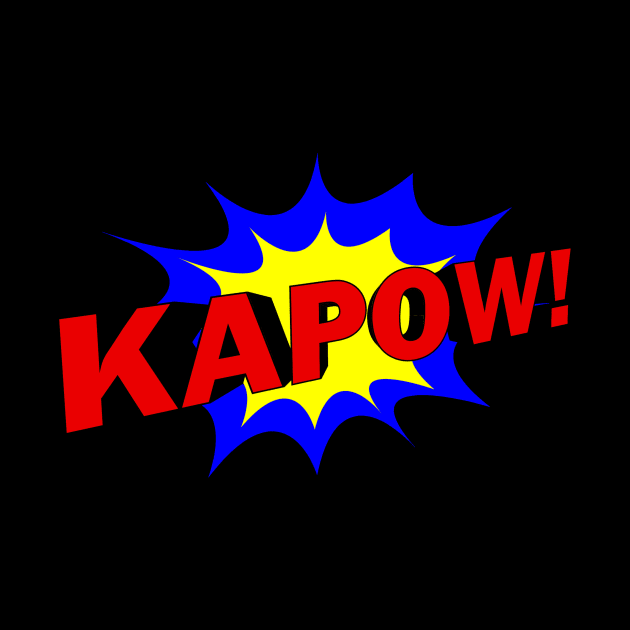 Batman, Kapow by D's Tee's