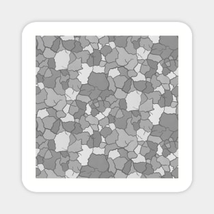 Gray Earthy Shapes Magnet