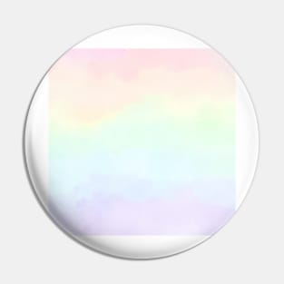 Rainbow Pastel Watercolor Gradient Pin