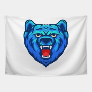 Roar of Wild Bear Tapestry