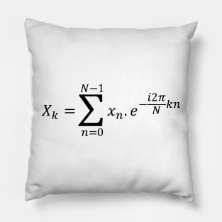 Discrete Fourier Transform Equation Math Basics Pillow