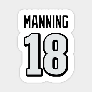 the legendary number 18 of indianapolis Magnet