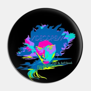 NEON VIDEODREW Pin