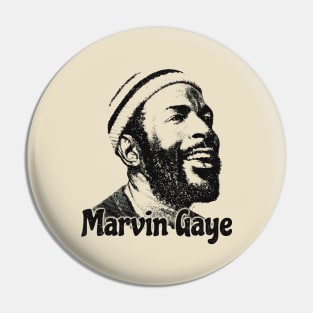 marvin gaye - vintage retro Pin