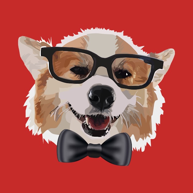 Smart Corgi by thedailysoe