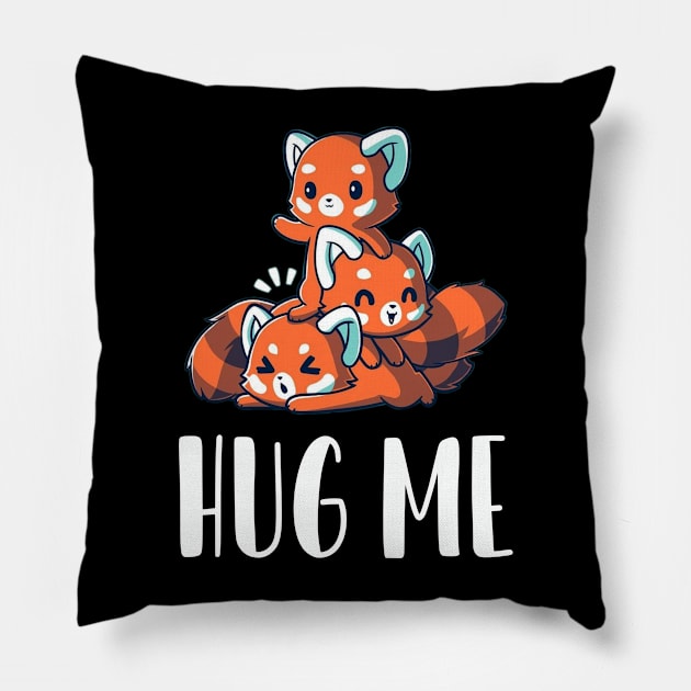 red panda lover Pillow by reginaturner