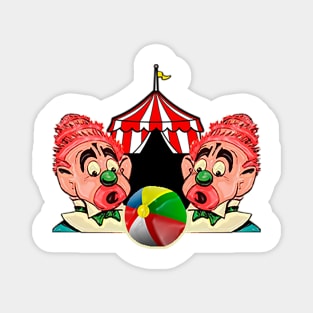 clown in the circus Magnet