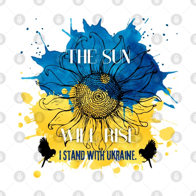 Stand With Ukraine by LylaLace Studio