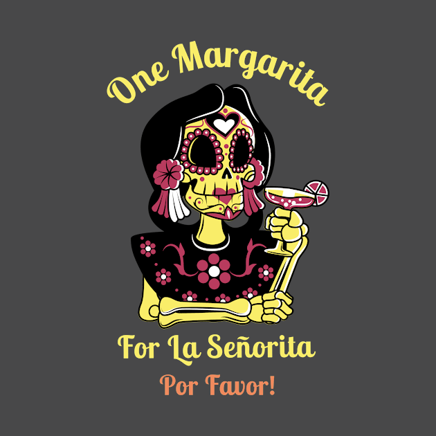 One Margarita For La Senorita by CANVAZSHOP