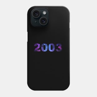 Two Thousand Three Phone Case