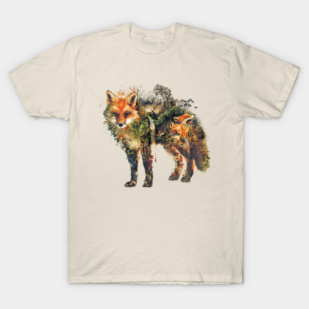 Some Fine Foxy Artwork - Fox - T-Shirt