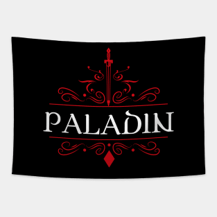 Paladin Game Night Uniform Tabletop RPG Character Classes Series Tapestry