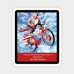 Pee Wee Herman Gracious Giggles Magnet