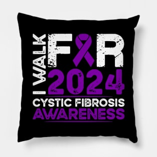 Cystic Fibrosis Awareness Walk 2024 Pillow