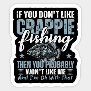 Crappie Stickers for Sale