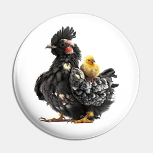 Piggy Back - Chick Pin