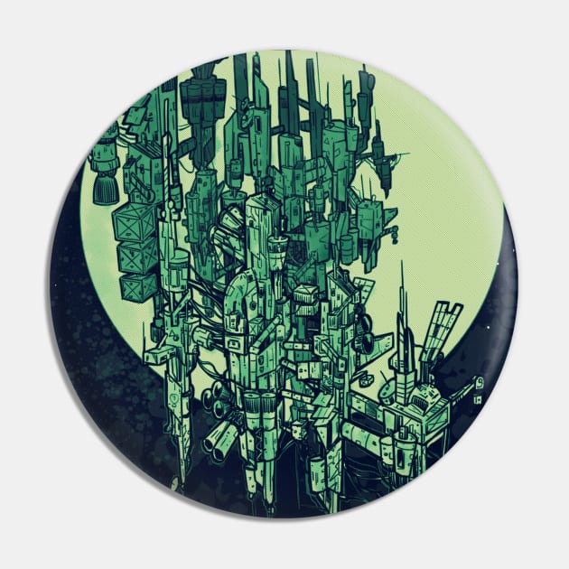 Snack Parrows: The Prison Planet Pin by Äventyr