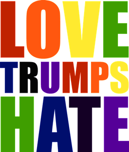 Love Trumps Hate Magnet