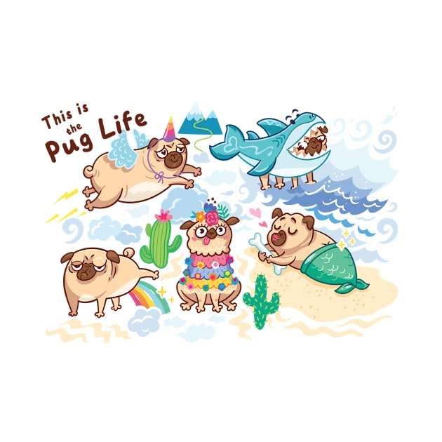 Pug Life by PenguinHouse