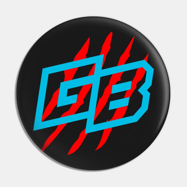 GB Colour Logo Pin by Gamebugio