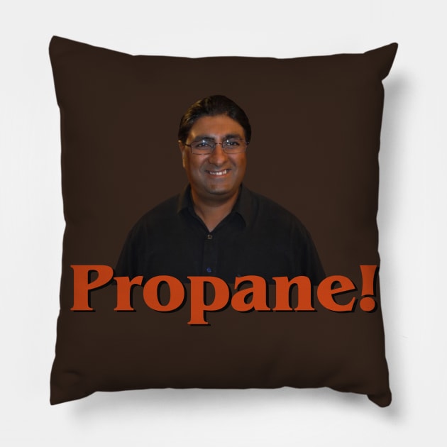 Propane Paul Pillow by Dallas