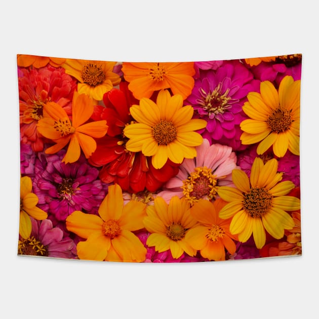 FLOWERS Tapestry by Raihue