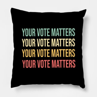 your vote matters Voice Essential Pillow