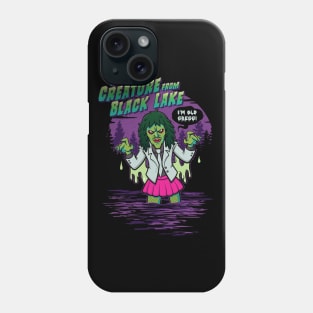 The Creature From Black Lake Phone Case