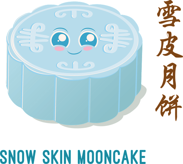 Snow Skin Mooncake Kids T-Shirt by elephantfeather