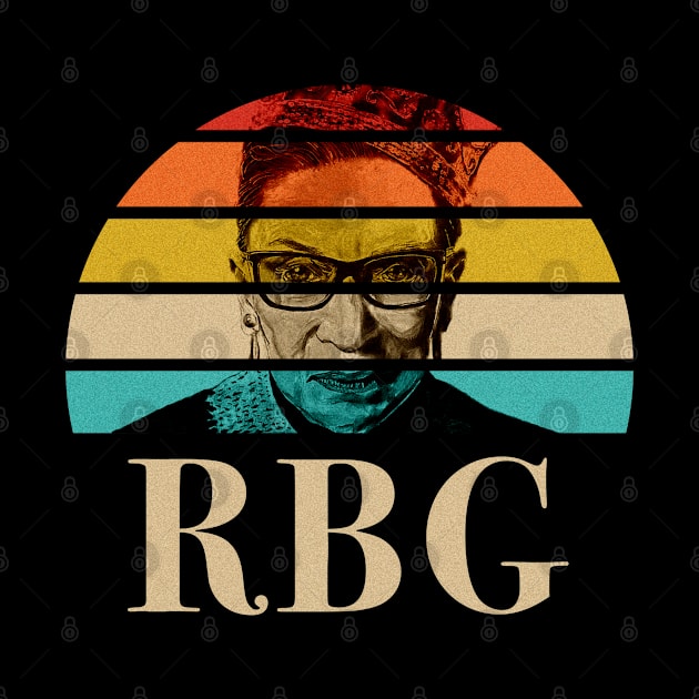 Vintage Notorious RBG Ruth Bader Ginsburg by CreativeShirt