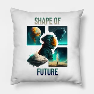 a cosmonaut from the future Pillow