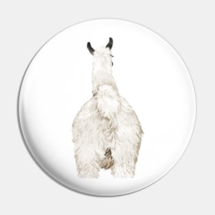 Llama Butt Pin