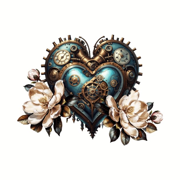 Wonderful steampunk heart by Nicky2342