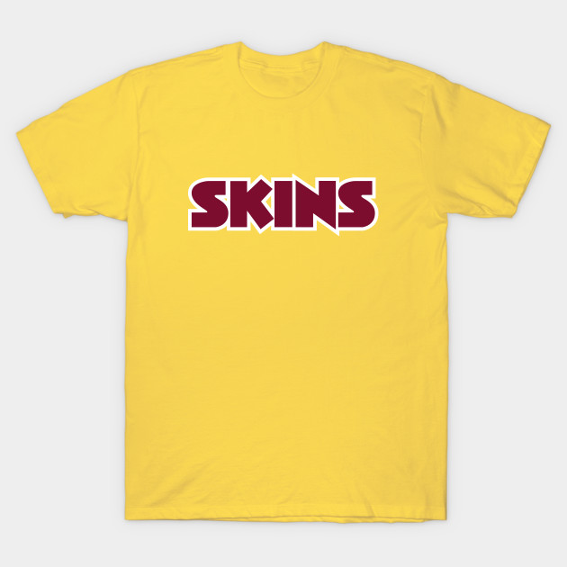yellow redskins shirt