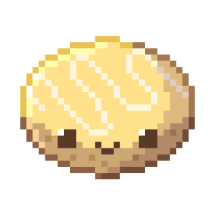 Pixel Lemon jelly donut T-Shirt