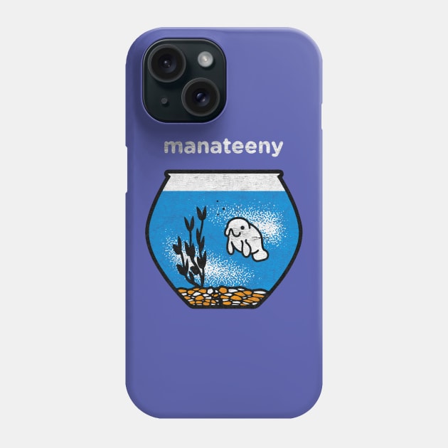 Manateeny Phone Case by yellowed