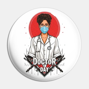 Doctor day Pin