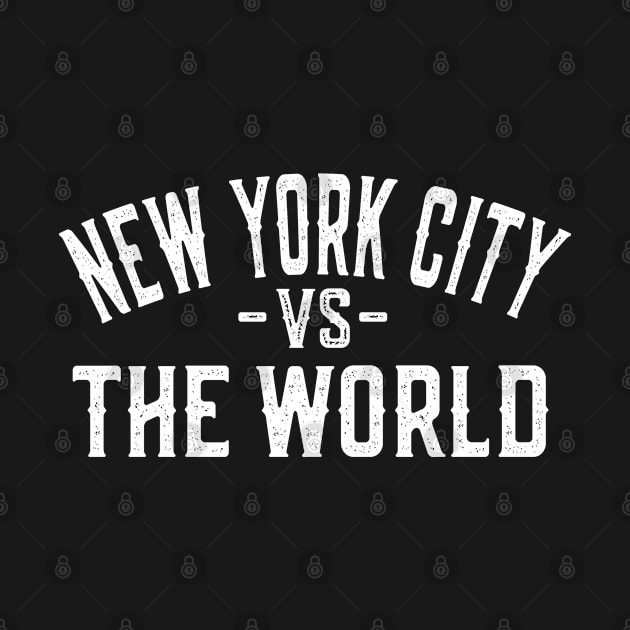 Represent Your NYC Pride with our 'New York City vs The World' by Jas-Kei Designs