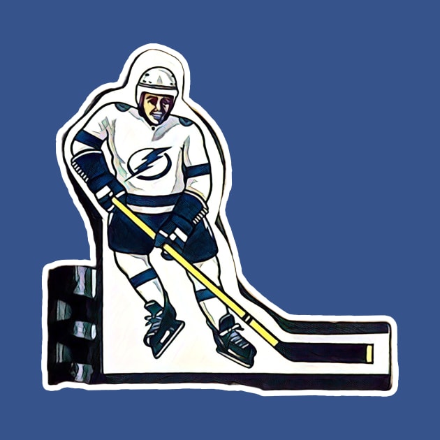 Coleco Table Hockey Players - Tampa Bay Lightning by mafmove