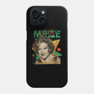 VINATGE POP RETRO -Betty White- STYLE 70S Phone Case