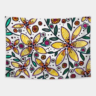 Field Daisies Tapestry