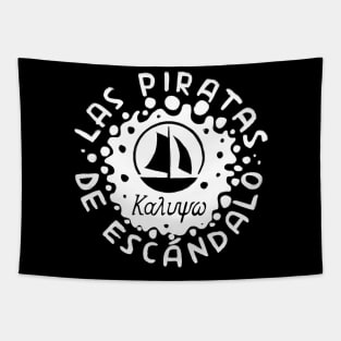 Las Piratas de Escandalo, for girls sailing trip. Tapestry