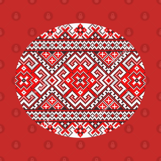 Slavic ethnic pattern by artbyluko