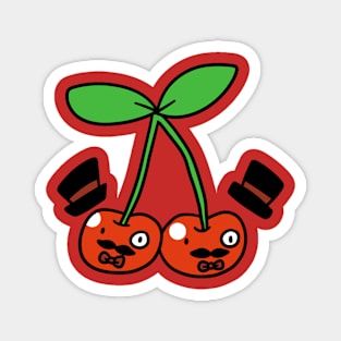 Fancy Cherries Magnet