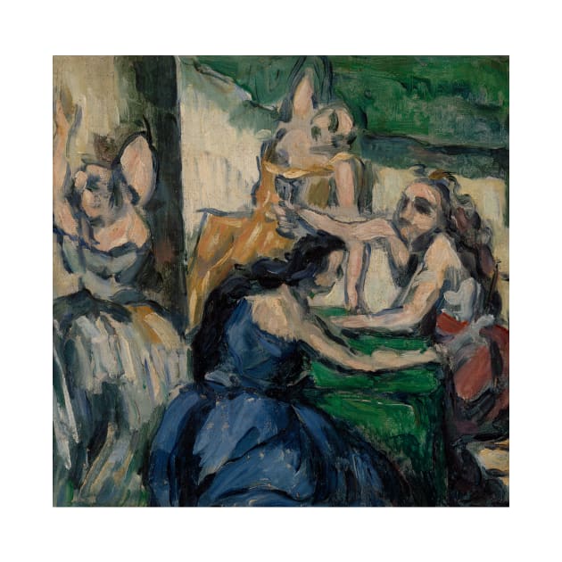 The Courtesans by Paul Cezanne by Classic Art Stall