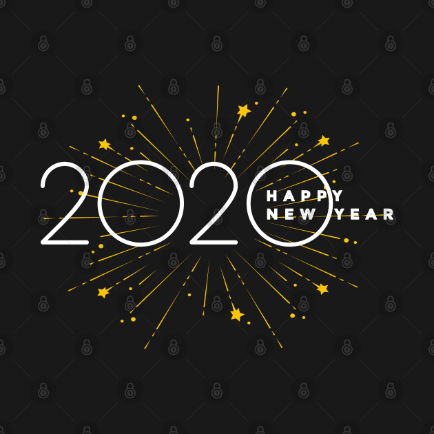 Happy New Year 2020 by Saymen Design