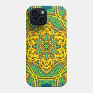 Signs of spring fractal kaleidoscopes Phone Case